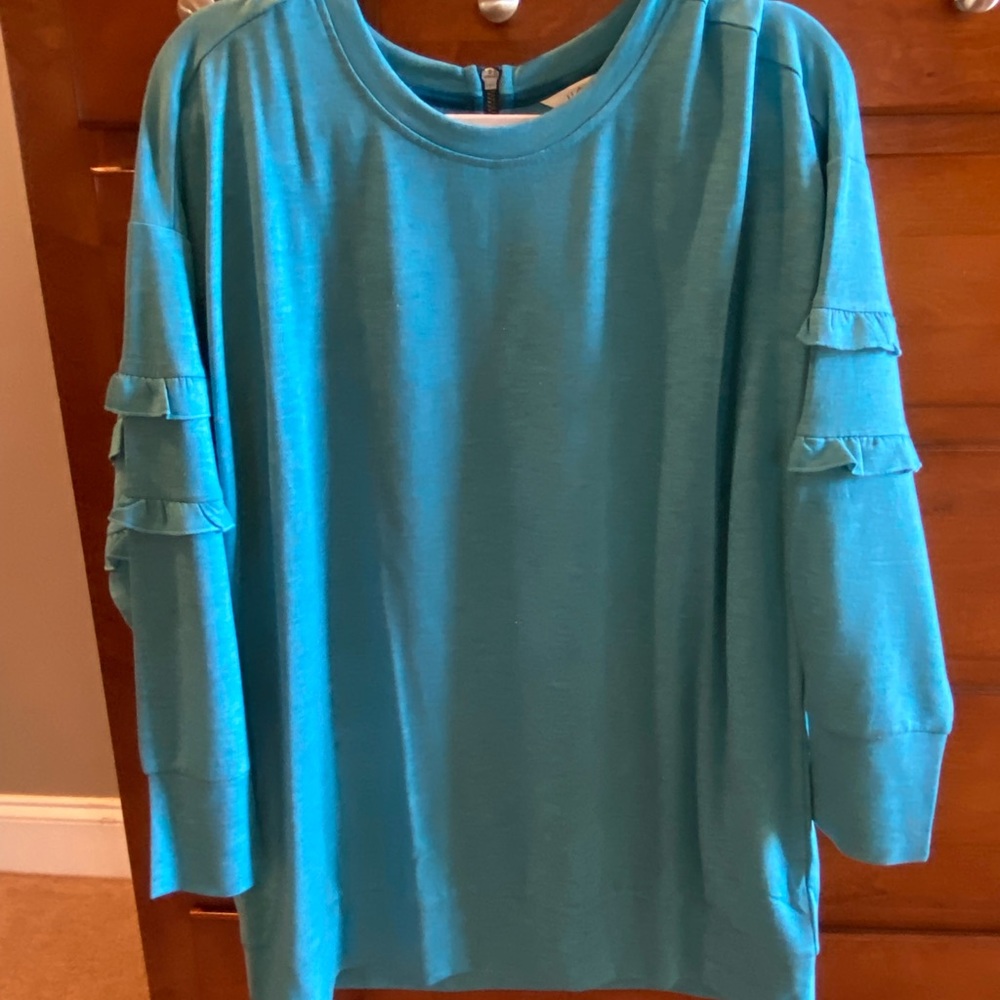 Matilda Jane sweatshirt with ruffles